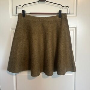 Atmosphere Tan A-Line Mini Skirt Casual